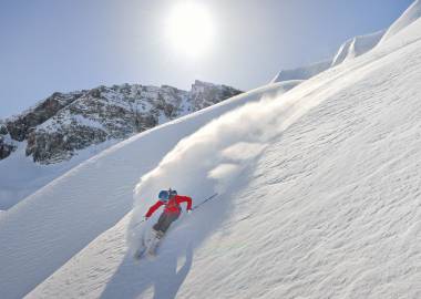 Ski fahren in Lech Zuers