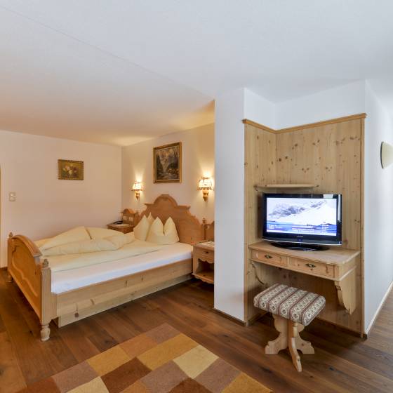 Doppelzimmer Pension Berger Oberlech