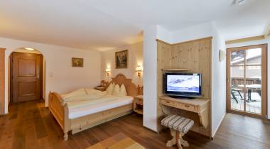 Doppelzimmer Pension Berger Oberlech