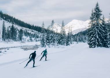 Langlauf in Oberlech