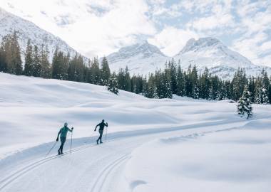 Langlauf in Oberlech