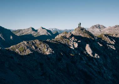 Alpines Wandern in oberlech