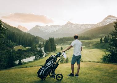 Golfen in Oberlech