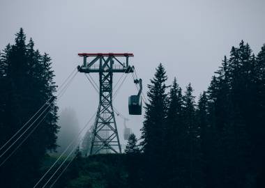 Gondelbahn in Oberlech