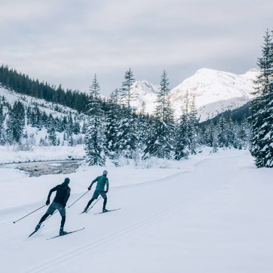 Langlauf in Oberlech