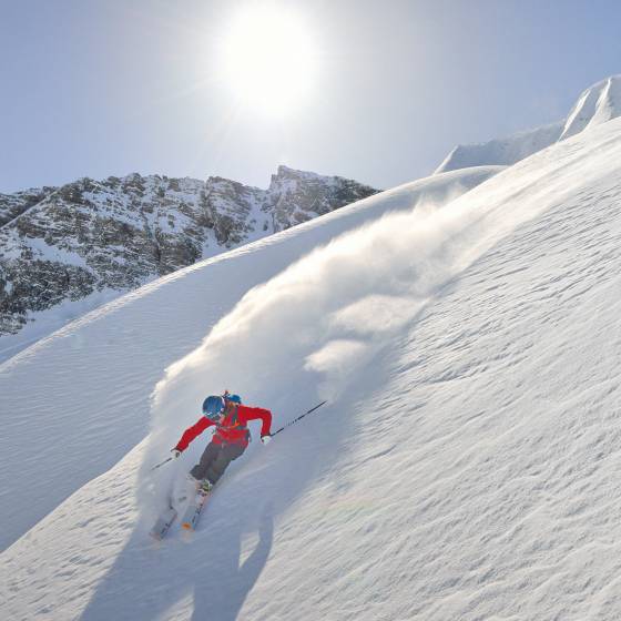 Ski fahren in Lech Zuers