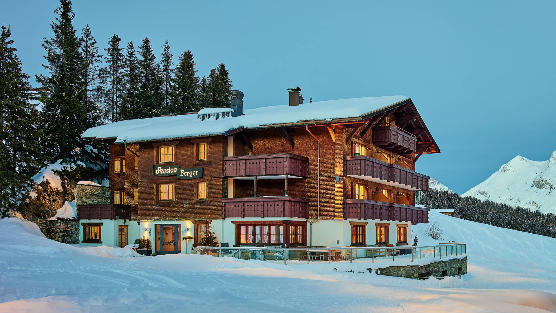 Das Berger im Winter