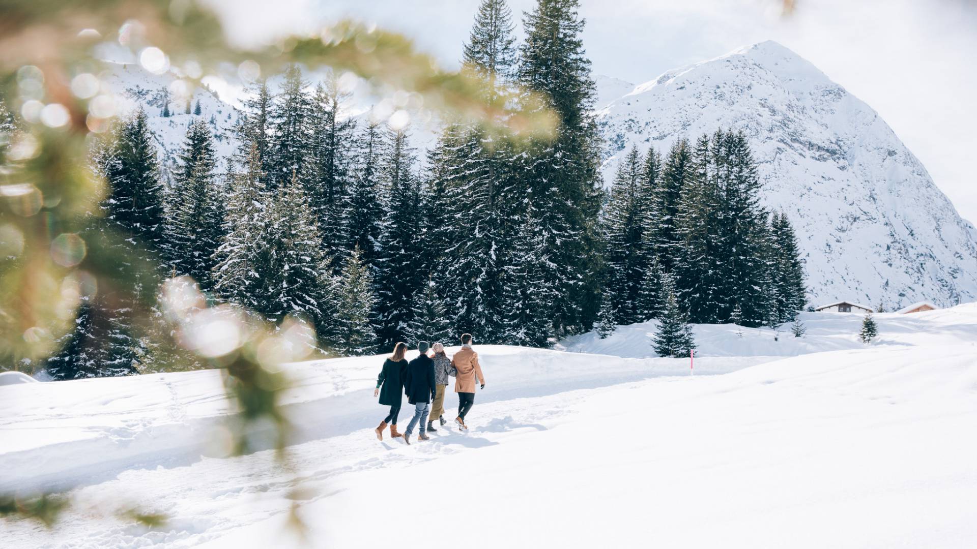 Winterwandern in Oberlech