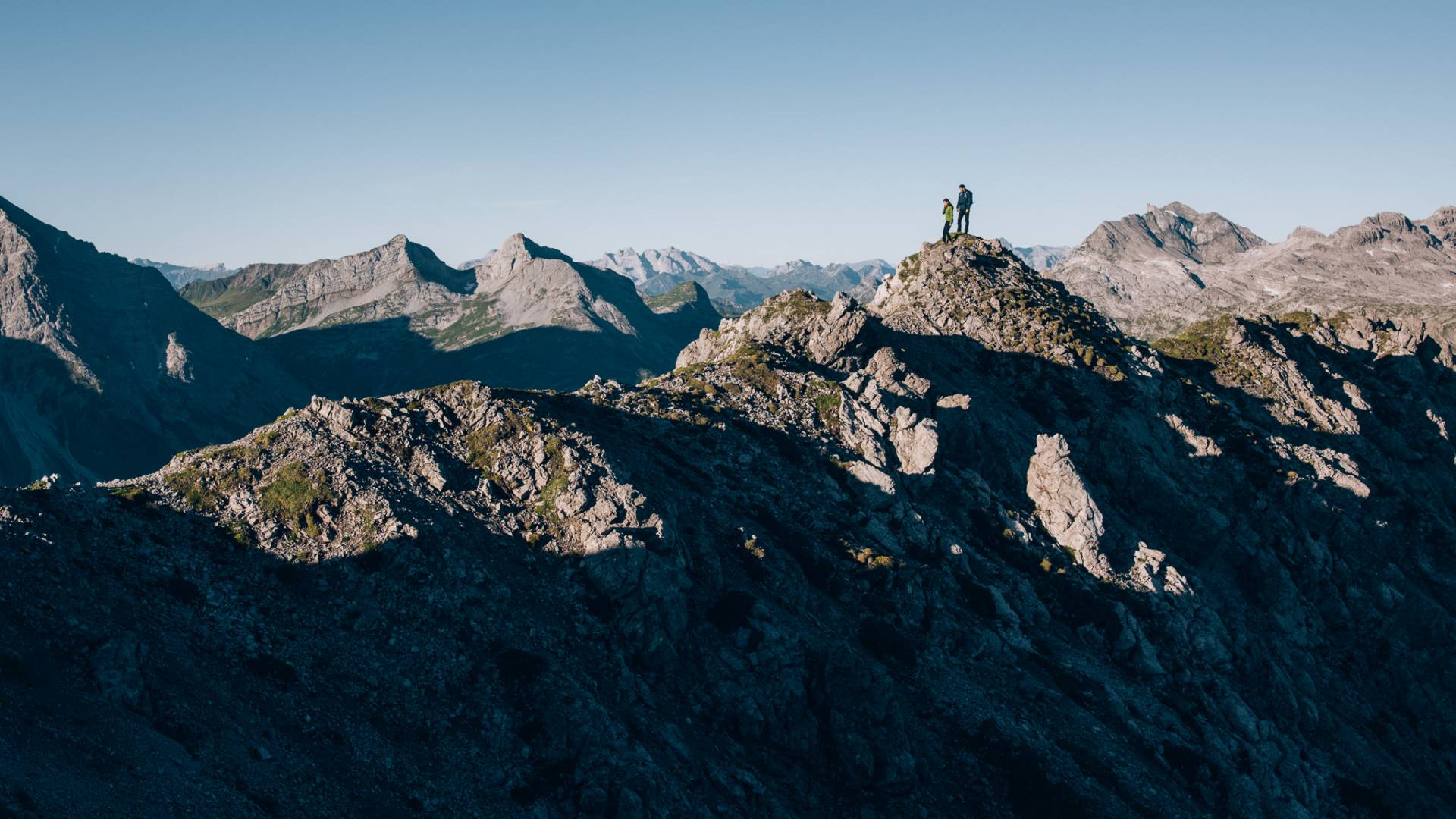 Alpines Wandern in oberlech