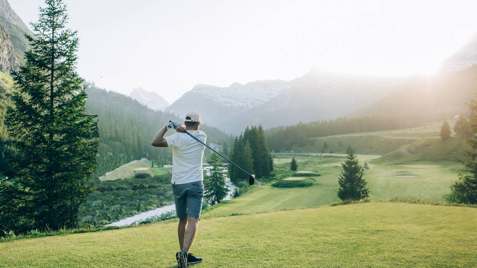 Golf spielen in Oberlech